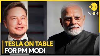 PM Modis US Visit PM Modi to meet Musk in US amid talks of Tesla factory in India  WION Pulse