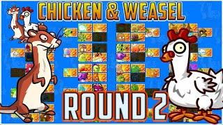 The Chicken & Weasel Tournament Level 2 - Plants vs Zombies 2 Epic Tournament