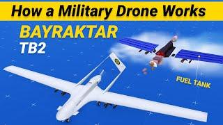 How a Military Drone Works  Bayraktar TB2 UAV