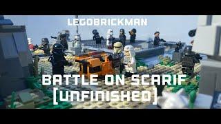 4K Battle on scarif Unfinished Project Lego Star Wars Stopmotion