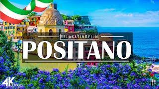 Beautiful Positano 4K • Relaxing Italian Music Instrumental Romantic • Video 4K UltraHD