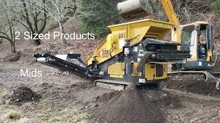 SMI Compact 50TJ Jaw Crusher and 90TS Screener - Productive Portable Affordable