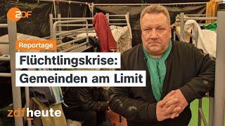 Kommunen unter Druck Wohin mit den Geflüchteten?  ZDF.reportage