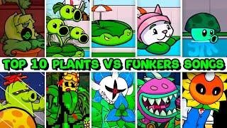 Top 10 Plants - Plants VS Zombies in Friday Night Funkin’