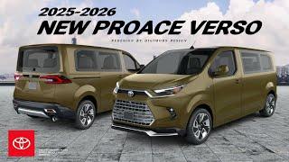 ALL NEW TOYOTA PROACE VERSO 2025-2026? REDESIGN  Digimods DESIGN 