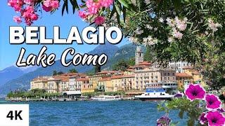 Beautiful BELLAGIO  Lake Como  Italy 4K