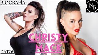 Christy Mack te informó sobre su traumática experiencia .