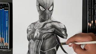 Drawing Spider-Man - Time-lapse