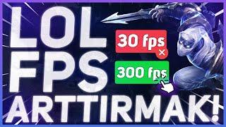 LoL FPS Arttırma Ayarları 2020  +300 FPS League of Legends Kasma Sorunu Çözüm