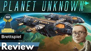 Planet Unknown – Nominiert zum Kennerspiel 2023 - Brettspiel – Review - Strohmann