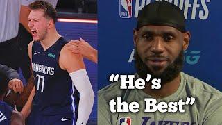 NBA Players REACT to Luka Doncic Buzzer Beater vs Clippers