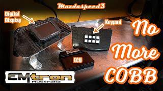 Mazdaspeed3 Stand Alone ECU - Emtron ECU Keypad and Digital Display Episode 50