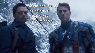 steve and bucky being steve and bucky for 5 minutes