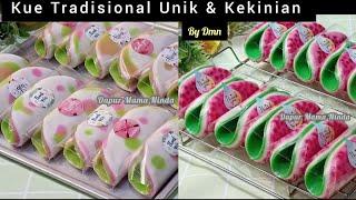 KUE TRADISIONAL UNIK & KEKINIAN‼️RESEP LAPIS LIPAT POLKADOT & MUTIARA Enak Legit@DapurMamaNinda