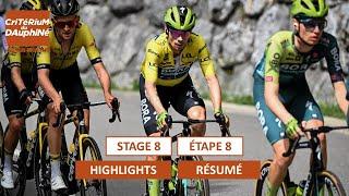 Critérium du Dauphiné 2024 - Highlights of Stage 8