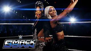 Bianca Belair and Jade Cargill will host WWE Bad Blood SmackDown highlights Sept. 27 2024