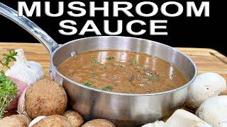 Easy Creamy Mushroom Sauce  Chef-Jean Pierre