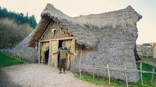 Incredible Stone Age House Primitive Technology 3800BC