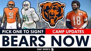 Chicago Bears Training Camp News Sign Yannick Ngakoue Or Emmanuel Ogbah? Jordan Love BIG Extension?