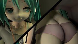 Hatsune Miku Fart Torture  Girl Farting Animation