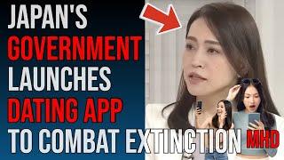 Japans Government Launches Dating App To Combat Extinction  Declining Birth Rates DESTROY Japan