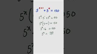 Simple Exponential Equation