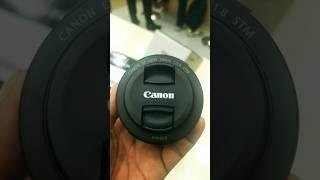 Canon EF50mmF1.8 STM Lens unboxing video. Stock available Digital collection