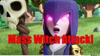 Full Witch Attack TH 9 3 STARRED Best Clash Of Clan2016