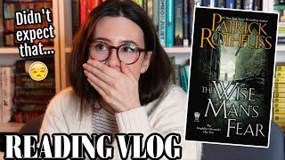 The Wise Mans Fear by Patrick Rothfuss  Reading Vlog 2021