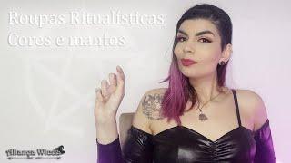 Roupas Ritualísticas Cores e Mantos  Roupa de Bruxa