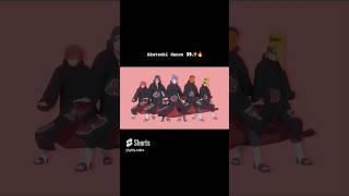 Akatsuki dance Karu karu karupayi songs #shorts #anime