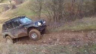 All About Lada Niva Hard Mudding Off road 4x4 in Russian Forest