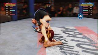 UFC 4 Sprawl Sweep to Side Control Firemans Carry #ufc #ufc4 #ps5