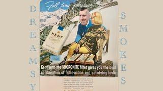 Smoking a vintage Kent cigarette with the famous Micronite trademark filter review 1960 history