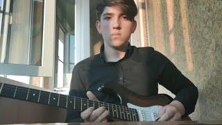Another brick in the wall Pink Floyd solo-cover by my student Gleb #урокигітари #урокигринагітарі
