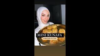 You asked for it here is the best mini kunafa recipe on YouTube  #youtubepartner #shorts