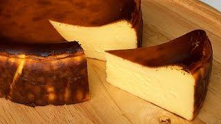 Basque Burnt Cheesecake Recipe  Smooth & Gooey Center