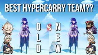 Old vs New Raiden Hypercarry Team Comparison Is Chevreuse Now The New Best Support for Raiden Team?