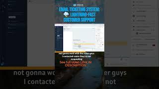 Email ticketing system ️ Lightning-fast customer support #shorts
