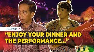 FULL Jokowi Sambut Tamu Negara saat Gala Dinner WWF di Bali Enjoy Your Dinner and The Performance