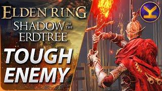 Elden Ring DLC - Tough Enemy - Kood Captain of the Fire Knights - Specimen Storehouse