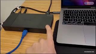 Testing the WD22TB4 Dock Power Button with a MacBook Air M1