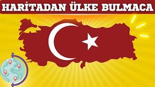 Harita Üzerinden  Ülkeleri Bulabilir Misin ? HARİTADAN ÜLKE  TAHMİN ETME  ÜLKE BULMACA OYUNU