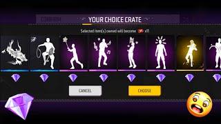 FREE  EMOTES  CLAIM  PINK DIAMONDS  GOT  FREE REWARDS  BUY 700.000 DIAMONDS  FREE FIRE 