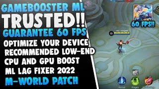 Best Gamebooster to Fix Lag in Mobile Legends  Ultra Performance Boost + FPS Optimizer 