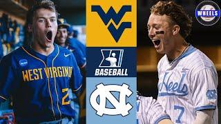 West Virginia vs #4 North Carolina AMAZING GAME  Super Regionals G1  2024 College Baseball