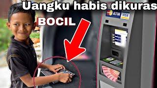 Bocil ini Nekat mencuri atm demi pacar nyahabis semua saldo Atm