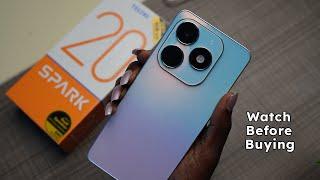 Tecno Spark 20 Unboxing & Review Watch Before You Buy