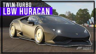 FULLY BUILT 1200HP TWIN TURBO LIBERTY WALK HURACAN IN FORZA HORIZON 4