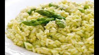 Risotto con gli asparagi  Tutorial ricetta semplice